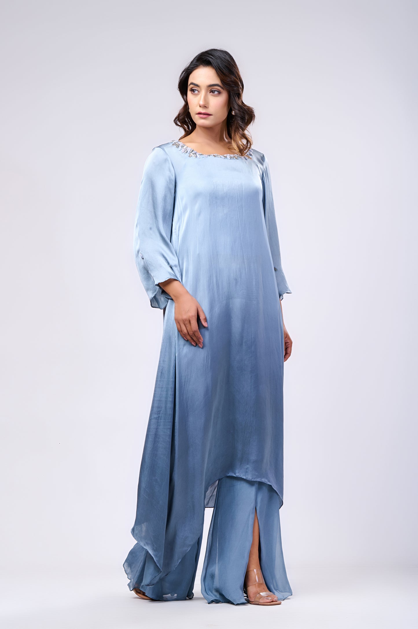 OMBRÉ KURTA SET