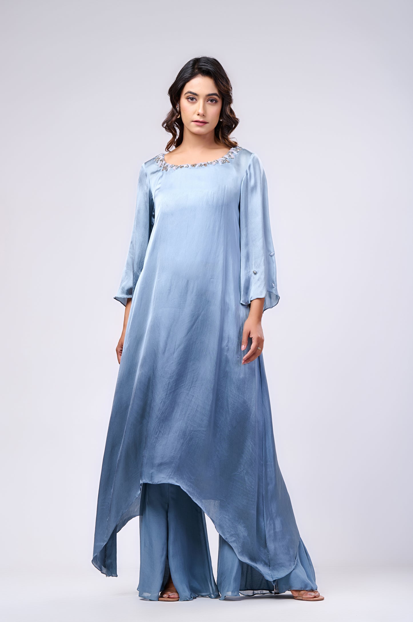 OMBRÉ KURTA SET