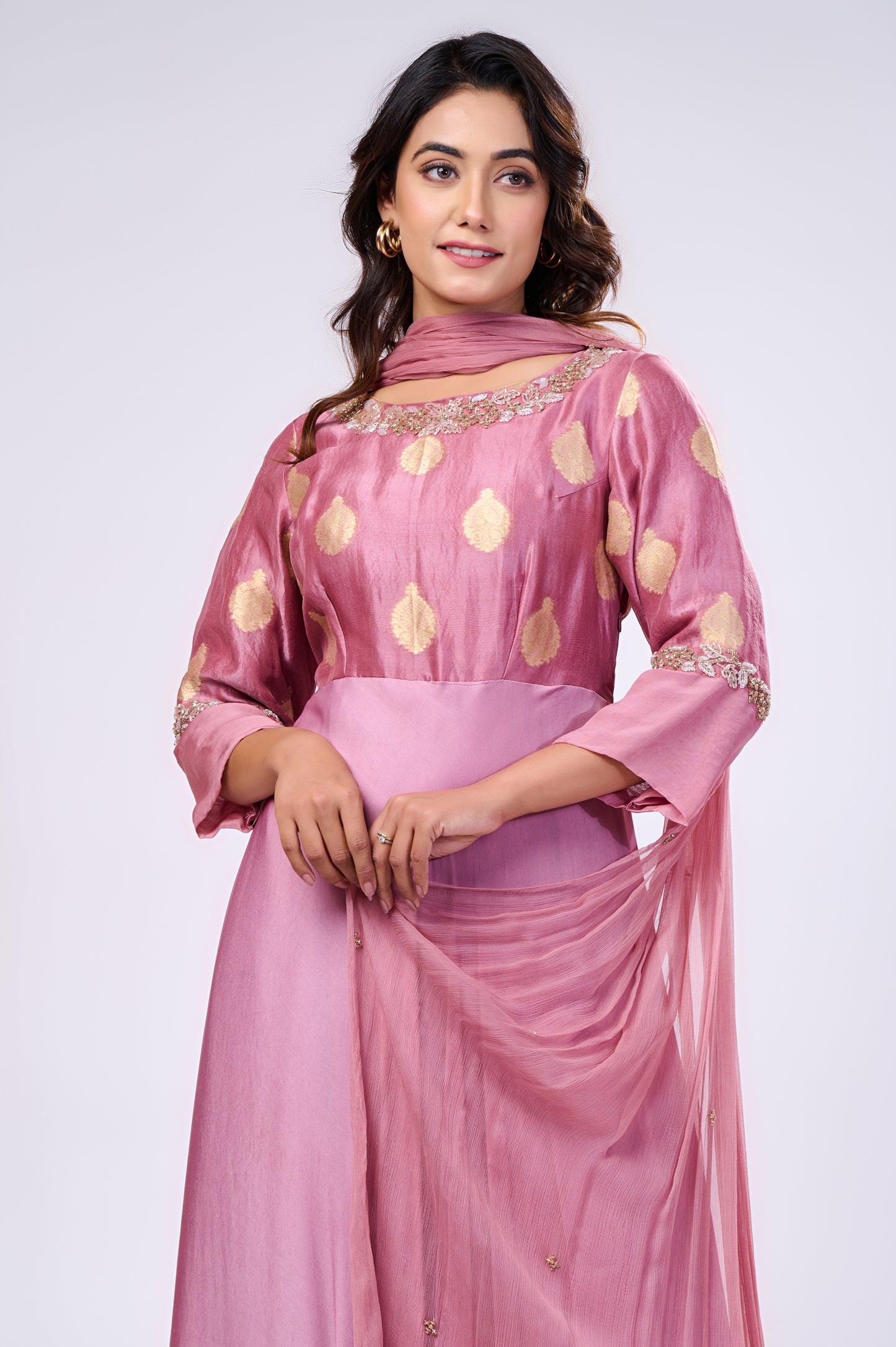 A- LINE KURTA SET