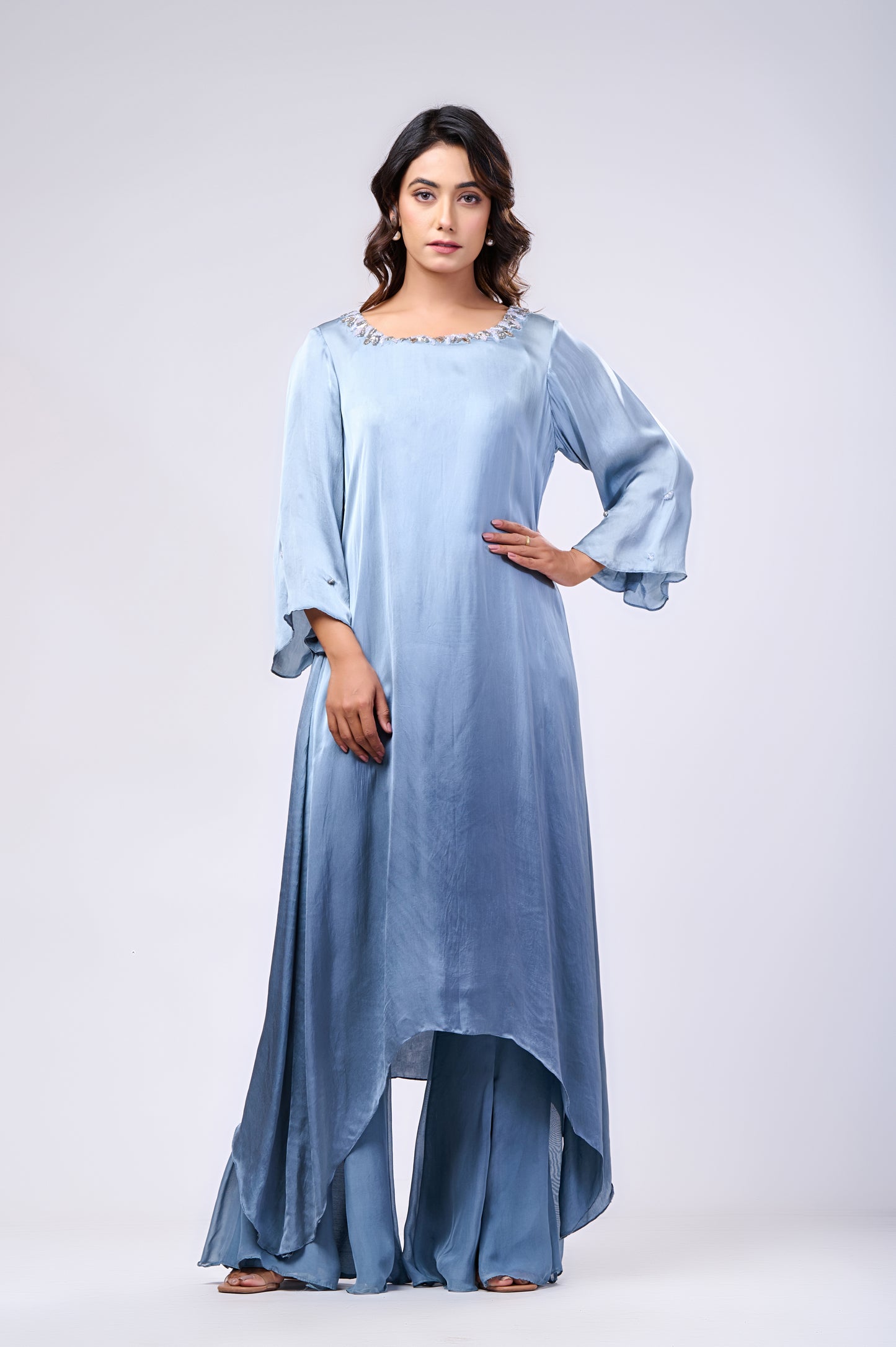 OMBRÉ KURTA SET