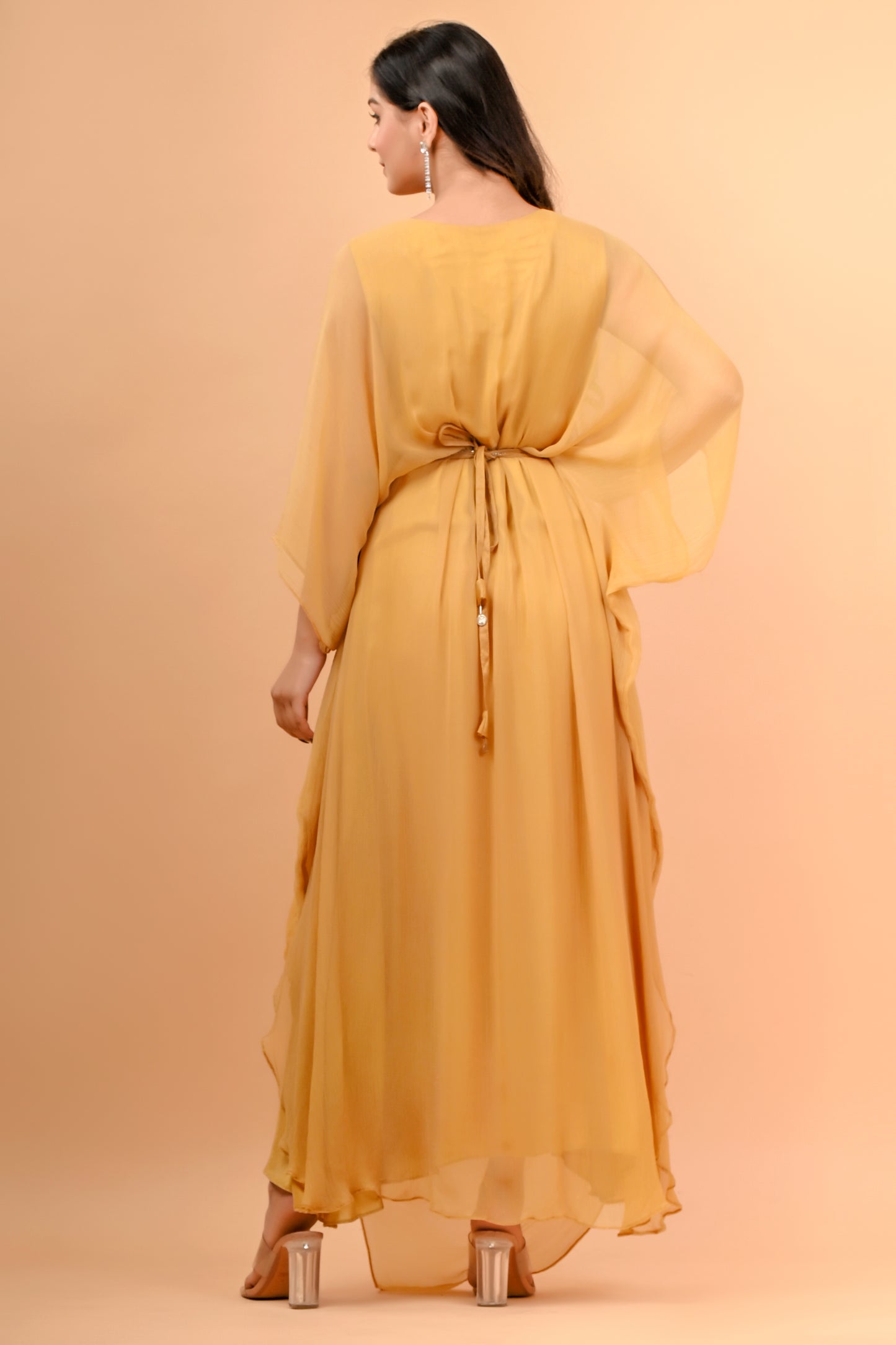 Drape Cowl Dress