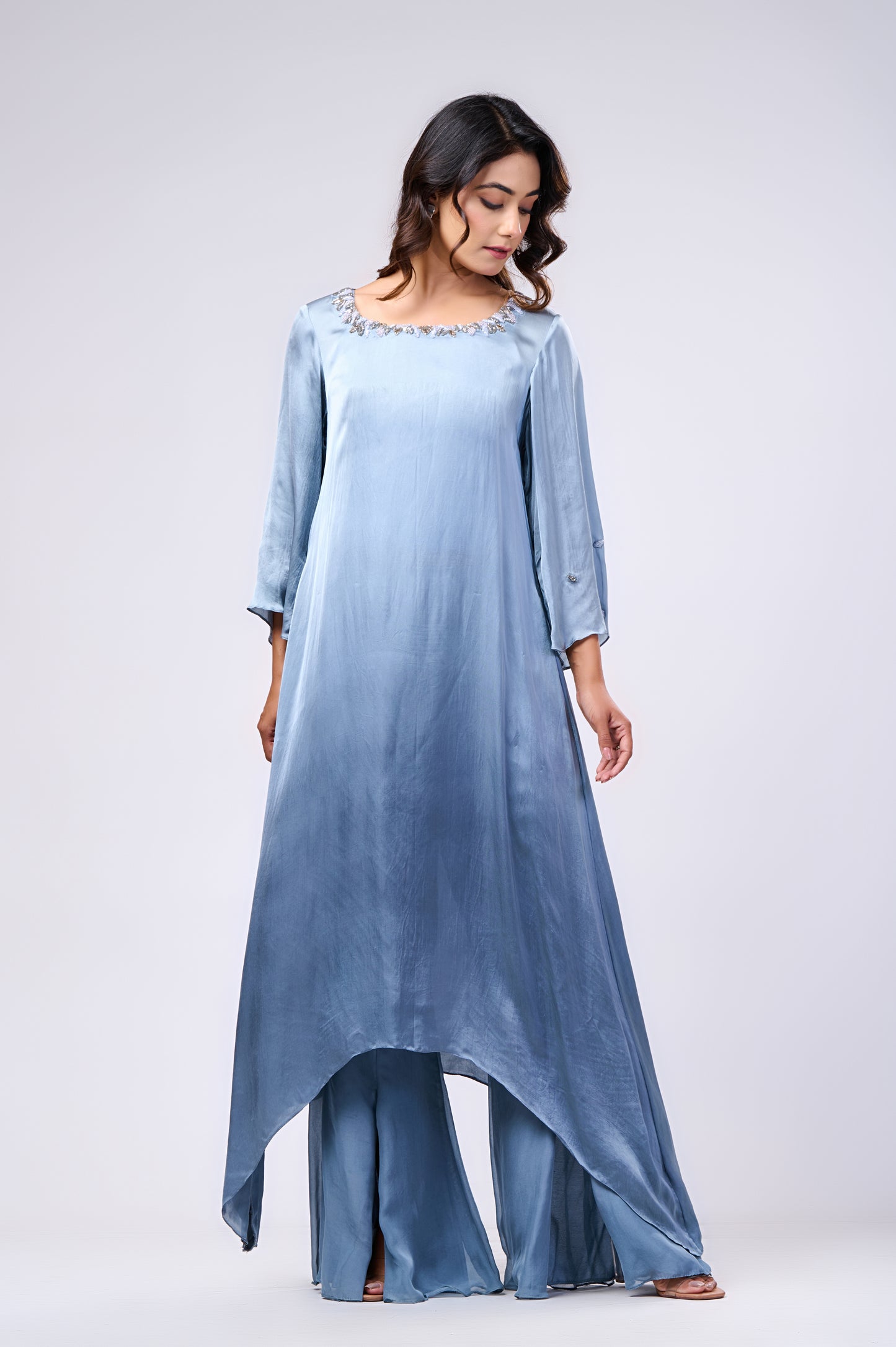 OMBRÉ KURTA SET