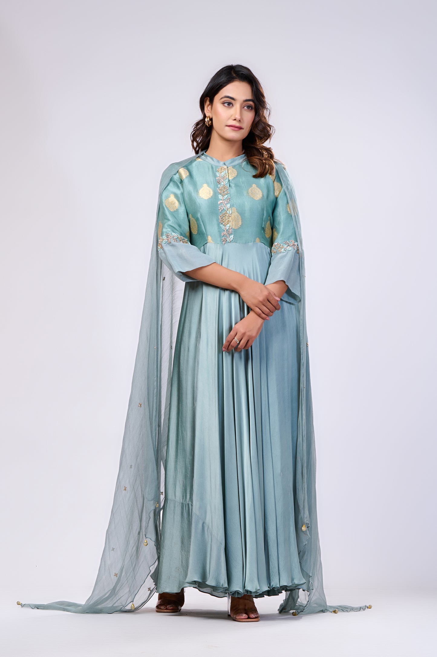 A- LINE KURTA SET