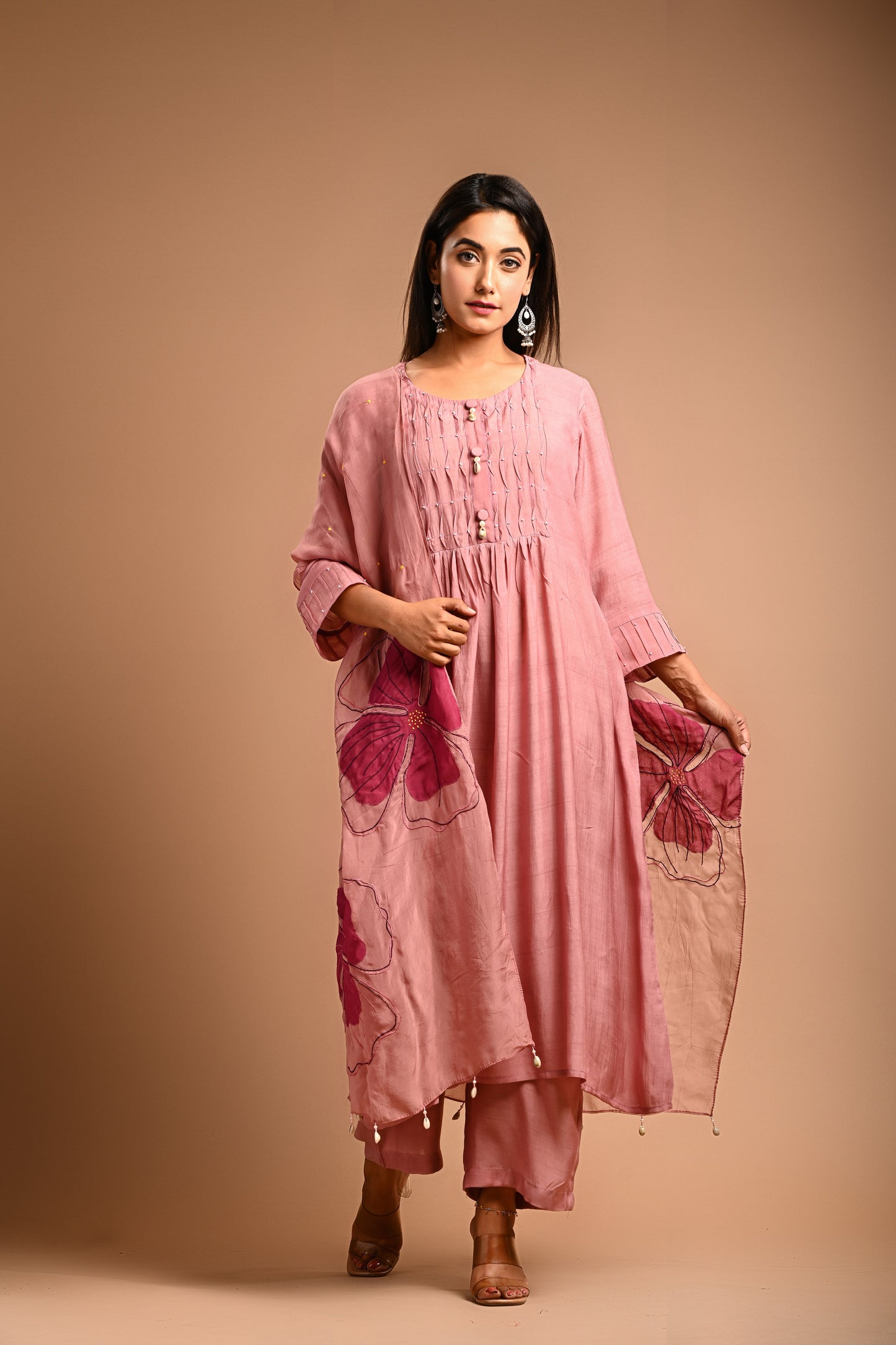 A-LINE KURTA SET