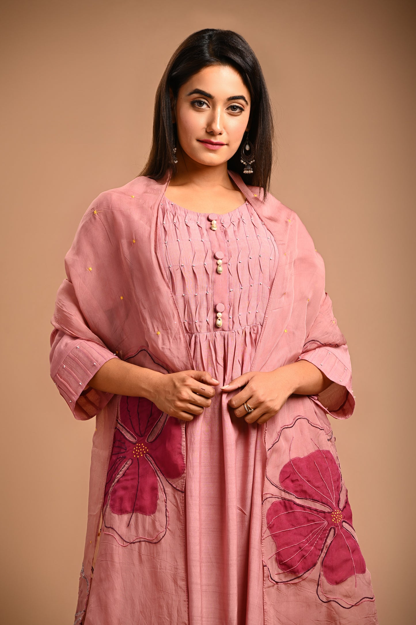 A-LINE KURTA SET